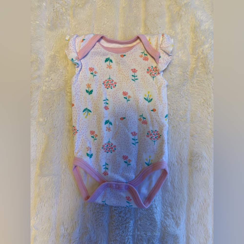 Floral Print Kids One Piece